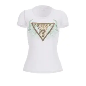 Flower T-shirt for women Guess image-0