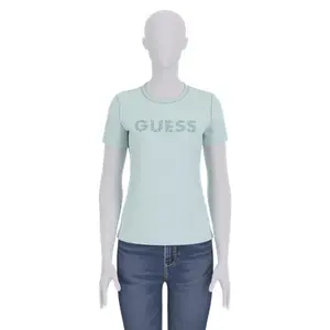 Γυναικείο T-shirt Guess CN Studs Script image-0