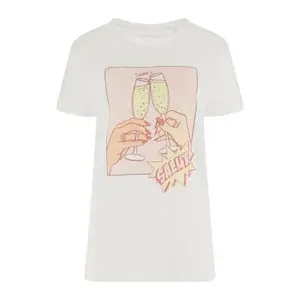 Dames-T-shirt Guess Clink image-0