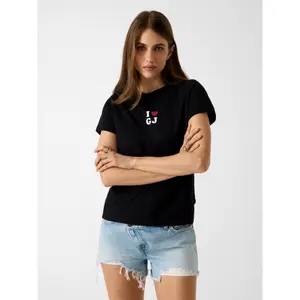 Women's T-shirt Guess I Love Regular Fit image-1
