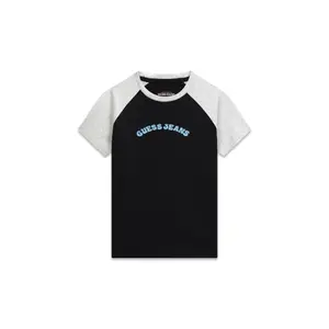 Women's T-shirt Guess Slim Raglan Piping image-0