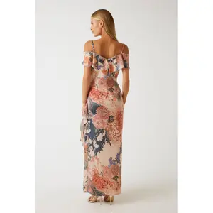 Robe portefeuille decote V mulher Guess Kimono image-2