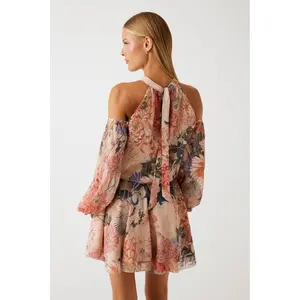 Abito mini con spalle scoperte donna Guess image-3