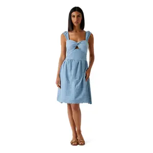 Abito mini ricamato donna Guess Stella image-0
