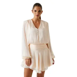 Women's flared mini dress Guess Magali image-2