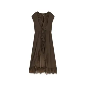 Long ruffled dress for women Guess Maelys image-0