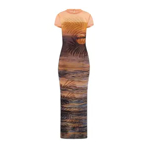 Women's knitted dress Guess Beach Sunset image-0