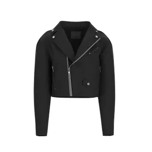 Women's cropped leather jacket Guess Vivienne
