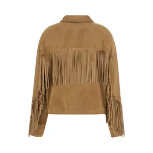 Fringe jacket for women Guess Ibby image-3