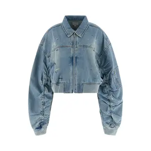Women's bomber crop Guess Anna image-0