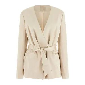 Womens crinkled satin blazer Guess Casey image-0