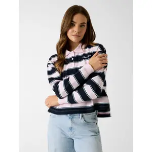 Women's polo shirt Guess OS Crop image-1