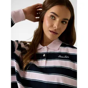 Women's polo shirt Guess OS Crop image-4