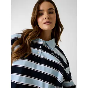 Women's polo shirt Guess OS Crop image-4