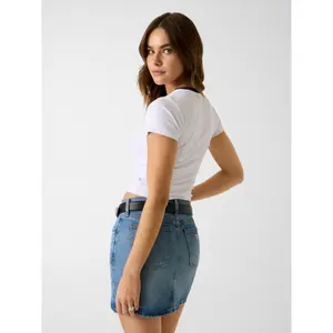 Γυναικείο T-shirt Guess Embro Ringer image-3