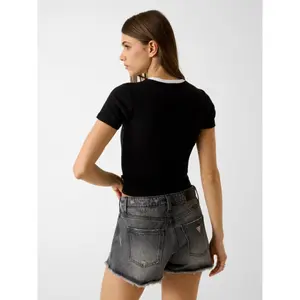 Γυναικείο T-shirt Guess Embro Ringer image-3