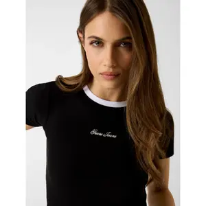 Γυναικείο T-shirt Guess Embro Ringer image-4