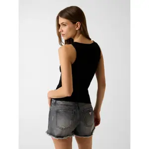 Women's tank top Guess Rib Embro image-3