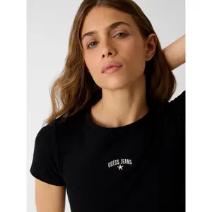 Embroidered Star T-shirt Women Guess image-4