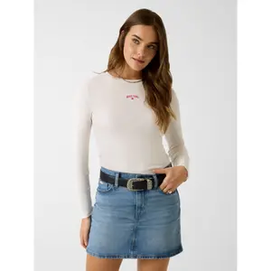 Women's long sleeve T-shirt Guess Rib Embro image-1