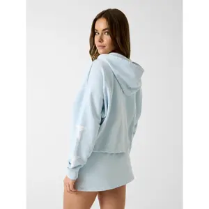 Women's crop hoodie Guess OS image-2