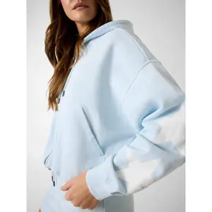 Women's crop hoodie Guess OS image-3