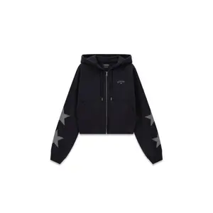 Women's crop hoodie Guess OS image-0