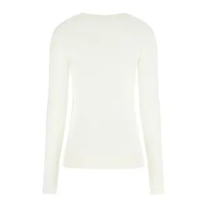 Rundhalsausschnitt Pulli mit Dreieck-Logo für Frauen Guess Macie image-1