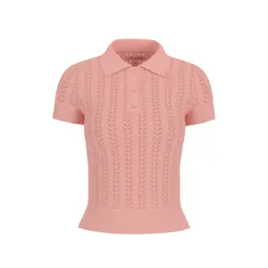 Women's polo shirt Guess Pointelle Vienna image-0