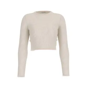 Pullover mit Rundhalsausschnitt Damen Guess Jacquard Lo image-0
