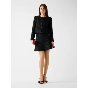 Women's tweed mini skirt Guess Andie image-2