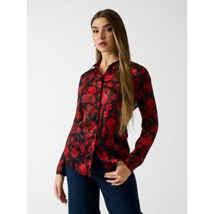 Women's long sleeve shirt Guess Clouis striped image-1