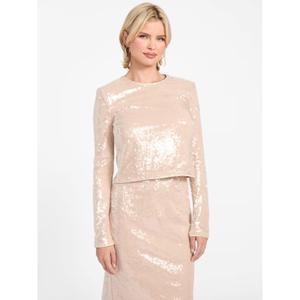 Blusa de lantejoulas de mangas longas mulher Guess Lavinia image-2