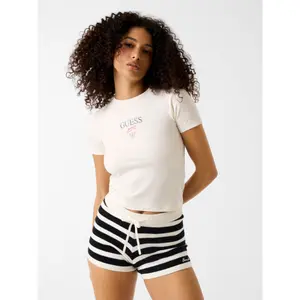 Women's embroidered logo T-shirt Guess image-1