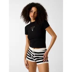 Women's embroidered logo T-shirt Guess image-1