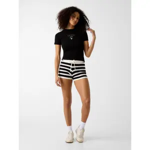 Women's embroidered logo T-shirt Guess image-3