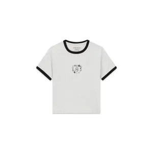 Printed short t-shirt for women Guess image-0