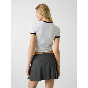 Printed short t-shirt for women Guess image-2