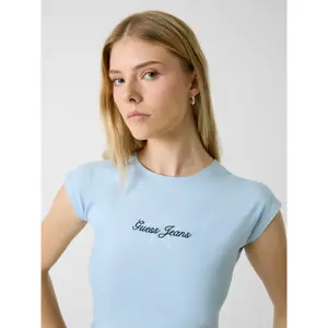 Women's rhinestone T-shirt Guess image-4