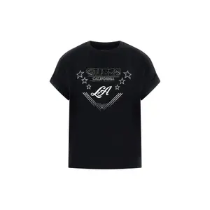 T-shirt à strass femme Guess image-0