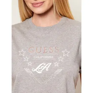 T-shirt με αστέρια για γυναίκες Guess CN image-2