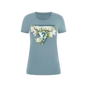 T-shirt femme Guess Camelia Triangle image-0