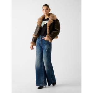 Women's T-shirt Guess CN Camelia Triangle image-2