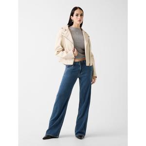 Leather jacket woman Guess Nada Vintage Biker image-2