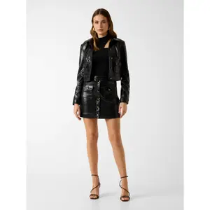 Women's leatherette jacket Guess image-2