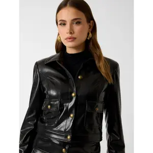 Women's leatherette jacket Guess image-5
