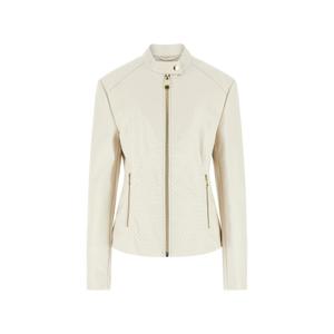 Leather jacket woman Guess Claudine Biker
