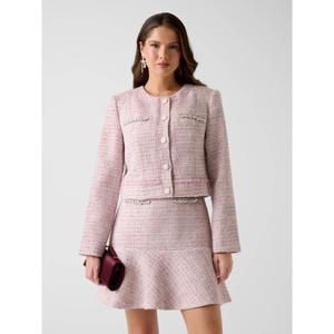 Women's tweed coat Guess Clotilde image-1