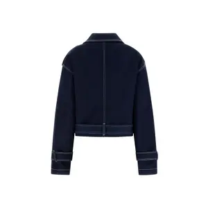 Women's denim jacket Guess Biker image-4