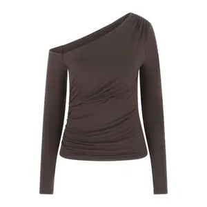 Women's long sleeve T-shirt Guess Shirring Kassadee image-0